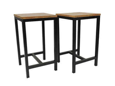 Tabouret de bar artisanal design industriel tendance