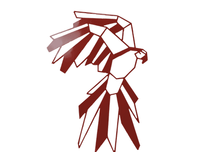 Plaque murale déco perroquet en métal