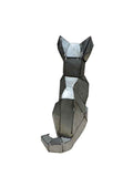 Statue chat métal vernis 70 cm design
