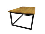 Table basse tendance en bois et métal déco design
