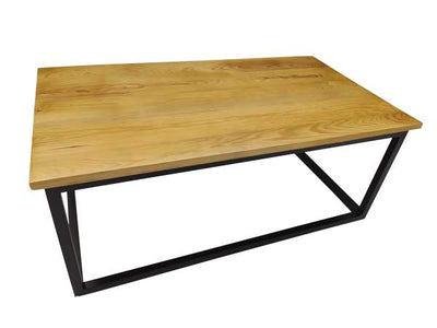 Table basse tendance en bois et métal déco design