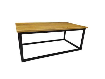 Table basse tendance en bois et métal déco design