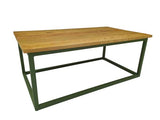 Table basse tendance en bois et métal déco design