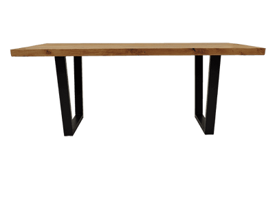 Table de salon pieds en trapèze déco design