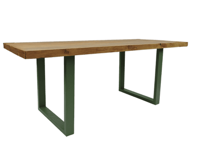 Table de salon pieds en forme de rectangle