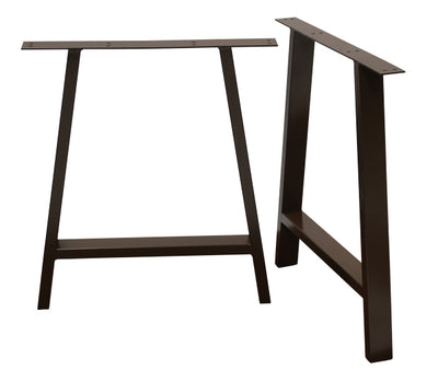 Pieds de table industriel métalliques en A design
