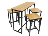 table et Tabouret de bar ou de cuisine en métal design